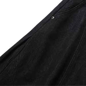 Jeans en denim de coton brodé droit pour homme sur mesure 100% coton avec style vintage Coupe régulière pour l'extérieur et le port quotidien - Product Image 6