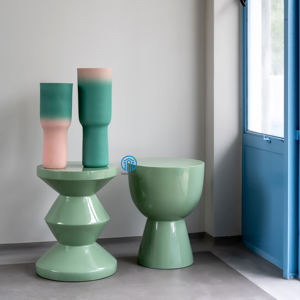New Design Elegant Lacquer <b>Stools</b> Home Furniture Lacquer Colorful Side <b>Tables</b> Handmade in Vietnam for Decor Living Room - Product Image 4