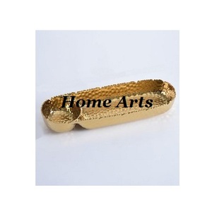 Servidor de Frutos Secos de Aluminio Martillado Color Dorado con Servidor de Dátiles con Chocolate de Calidad Premium para Proveedores Mayoristas - Product Image 1