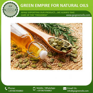 Huile de graines de citrouille naturelle pure 100% presse à froid presse à froid huile de graines de citrouille en vente en gros - Product Image 3