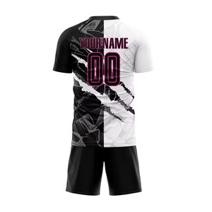 Uniforme de Entrenamiento de Fútbol Enfocado en el Rendimiento, con Camiseta y Pantalones Cortos de Fútbol Sublimados Ligeros - Product Image 6