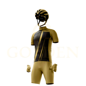 Combinaison de cyclisme professionnelle de haute qualité respirante de qualité supérieure en gros, demi-manches, confortable et durable - Product Image 3