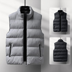 Gilet Invernale da Uomo Personalizzato con Logo OEM, Design Trendy, Taglie Grandi, Imbottito <span class=keywords><strong>e</strong></span> Rinforzato - Product Image 6