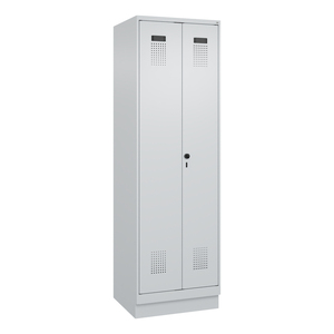 C+P Armadio per Prodotti per la Pulizia Cabo-Plus, 600 x 500 x 1950 mm, grigio, con base - Product Image 2