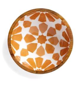 Bols en bois écologiques de qualité supérieure avec des décorations fonctionnelles imprimées en émail coloré unique de styles animaux polis - Product Image 4