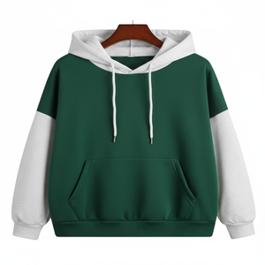 ผู้ผลิตเสื้อฮู้ดดี้ผู้ชายแบบโออีเอ็ม ผ้าฝ้ายถักทรงโอเวอร์ไซส์ กันน้ำ มีซับใน ป้องกันรอยยับ ระบายอากาศ กันลม จากประเทศปากีสถาน - Product Image 1