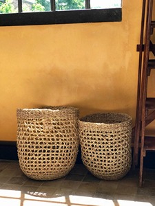 Hot New Design Jute Seagrass Storage <b>Basket</b> <b>Woven</b> <b>Basket</b> Durable Handwoven For Home Organizing - Product Image 6