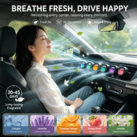 Diffuseur de parfum solide pour voiture, de haute qualité, à clipser sur la grille d'aération, pour parfumer l'habitacle.
