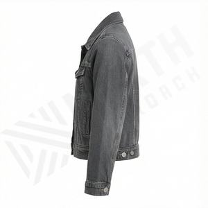 Fabricants de vestes en jean pour femmes sur mesure, fournisseurs de vêtements d'extérieur décontractés et élégants, vêtements de tous les jours tendance, vente en gros de vêtements - Product Image 3