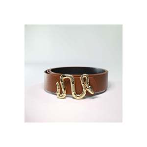 <b>Snake</b> Buckle Women's Trouser <b>Belt</b>, Jacket <b>Belt</b>, Dress <b>Belt</b>, Shirt <b>Belt</b> - TABA-GOLD - Product Image 1