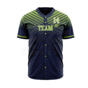 Conjunto de uniforme de Jersey de béisbol de nuevo diseño de alta calidad, ropa de equipo de venta superior transpirable para adultos, ropa deportiva de talla grande - Product Image 3