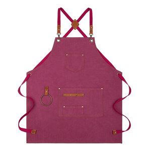 Tablier de cuisine Tabliers de personnalisation Tabliers de chef de cuisine pour hommes femmes avec de grandes poches - Product Image 1