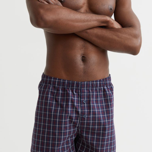 Venta al por mayor de calzoncillos bóxer de algodón sólido de alta calidad con logotipo personalizado para hombre, ropa interior para hombre, calzoncillos para hombre, calzoncillos para hombre - Product Image 4