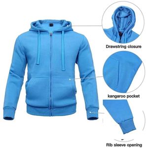 กางเกงวอร์มและHoodieชุดผู้ชายTracksuit Flareขนแกะผ้าฝ้าย 100% ผู้ชายTracksuitsเสื้อสวมหัวUSAขนาดZip Up Hoodieวอร์ม - Product Image 1