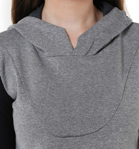 Sweat à capuche en coton de haute qualité pour femmes - Product Image 4