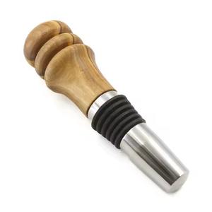 Bouchon de bouteille en métal moderne pour accessoires de bar, bouteille de vin ou de bière, finition élégante pour bar à domicile et utilisation en soirée - Product Image 2