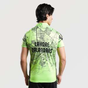 Maillot de football personnalisé pour jeunes Lahore Qalandars, en polyester, taille XL, technique de sublimation, motif vierge pour vêtements de sport - Product Image 2