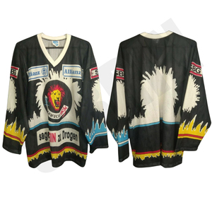 Pantalons de hockey sur glace sur mesure de qualité supérieure Sibrin - Sublimation personnalisée unisexe 100% polyester respirant écologique - Product Image 1