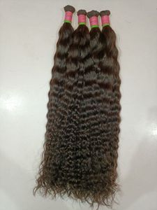 Premium Temple Collection Virgin Indian Human Hair Machine Paquetes de trama Extensiones de peluca Suministro natural del sur de la India - Product Image 6