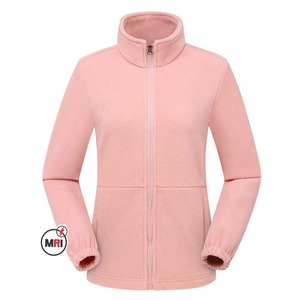 Alta calidad al aire libre Hike Tech Fleece Track Jacket Stand Collar hombres invierno cálido senderismo 380g Polar Fleece Jacket Coats - Product Image 5