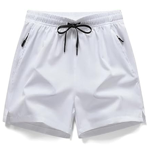 Vente chaude Hommes Casual Worsted Solid Board Shorts Maillots De Bain Respirant Imperméable Fitness Shorts - Product Image 6