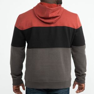 Sweat à capuche à blocs de couleurs pour hommes-Sweat à capuche moderne et polyvalent pour la superposition, idéal pour le sport - Product Image 6