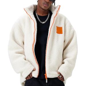 <b>Men's</b> Winter Windproof Warm <b>Sherpa</b> <b>Fleece</b> Jacket Comfortable Heavyweight with Stand Collar for Outdoor Activities Sports - Product Image 1