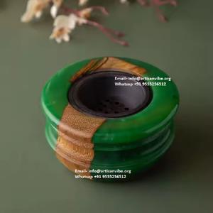 Brûleur à Bakhoor en bois de résine de luxe pour le Ramadan et l'Aïd, cadeau d'aromathérapie - Product Image 2