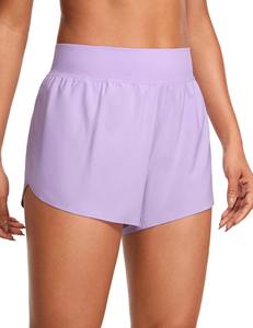 Fashion Summer Custom Solid Color Cotton <b>Shorts</b> for <b>Women</b> <b>High</b> Quality Breathable Hot Sports <b>Gym</b> Fitness Workout <b>Women</b> <b>Shorts</b> - Product Image 3