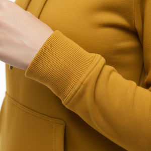 Sudadera con Capucha de Invierno 2026, Diseño Nuevo, Color Ámbar, Gruesa, 100% Algodón, Estilo Urbano de Lujo, Hombros Caídos, Talla Grande, Ecológica - Product Image 6