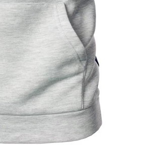 Venta al por mayor personalizado de los hombres 100% sudaderas con capucha de lana de moda diferentes colores liso teñido estilo de invierno con capucha - Product Image 5