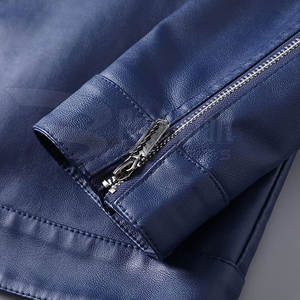 Best Fabric <b>Light</b> Weight <b>Men</b> Leather Winter <b>Jacket</b> Outdoor Use New Design <b>Men</b> Leather <b>Jacket</b> - Product Image 5