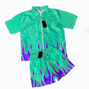 Conjunto de Pantalones Cortos Sublimados para Hombre de Súper Calidad, Algodón Transpirable, Diseño Personalizado, Fresco para el Verano, Ropa de Playa, Nuevo Conjunto de Pantalones Cortos Sublimados para Hombre - Product Image 4