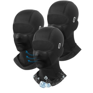 Impression personnalisée avec logo, cagoule pour le cyclisme, 100% polyester, respirante, masque intégral, cagoule pour moto - Product Image 1