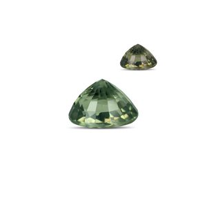 Piedra Preciosa Suelta de Alejandrita de 3.30 Quilates, Granate Verde Facetado en Forma de Pera, Creado en Laboratorio, Opciones de Tratamiento Térmico que Incluyen Ópalo, Zafiro, Citrino - 8mm 6mm - Product Image 1