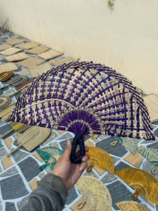 Abanico de Mano de Pasto Marino de Tendencia para un Estilo de Vida Ecológico - Product Image 3