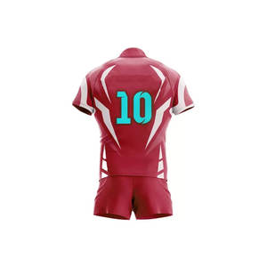 ชุดรักบี้ระบายอากาศได้ดีชุดรักบี้เครื่องแบบรักบี้ดีไซน์ตามสั่งเป็นมิตรกับสิ่งแวดล้อม - Product Image 3