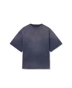 T-shirts vintage streetwear pour hommes de qualité supérieure, 100% coton tricoté, anti-boulochage, délavé au soleil - Product Image 4