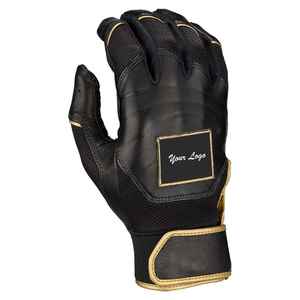 Gants de frappe de baseball à séchage rapide de haute qualité OEM Logo personnalisé Vente en gros de couleur orange de rasheed mfg co - Product Image 4