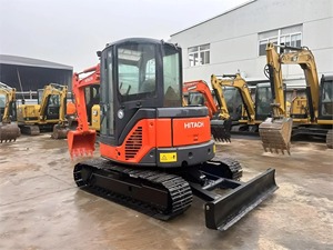 Machine de pelle sur chenilles d'occasion de 5 tonnes 2016 HITACHI ZX50U-2 pelle d'occasion petite mini pelle Hitachi d'occasion Hitachi à vendre - Product Image 4