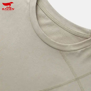 T-shirt décontracté de haute qualité pour homme, col rond, séchage rapide, manches courtes, été - Product Image 5