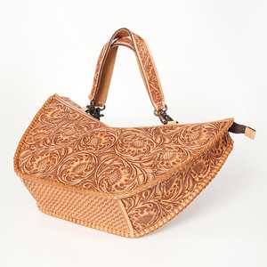 Bolso bandolera de piel de vaca natural occidental bohemio listo para usar - Product Image 5