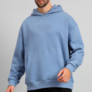 Sudadera con Capucha Gruesa de Algodón Pesado de 400 Gsm para Hombre, Lavada al Ácido, Lisa, de Alta Calidad, Precio de Fábrica - Product Image 5