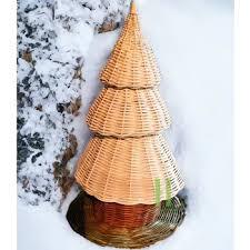 Proveedor de Vietnam, árbol de Navidad de ratán hecho a mano, decoración navideña, artesanía artesanal, precio barato - Product Image 5