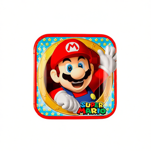 Assiettes jetables Super Mario 23 cm 8 pièces Fournitures de fête - Product Image 2
