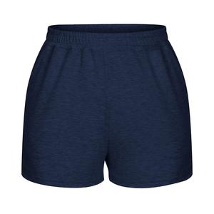 Pantalones cortos deportivos para correr para mujer personalizados 2025 algodón transpirable con cintura elástica 100% - Product Image 3