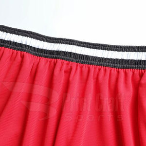 Pantalones cortos de baloncesto deportivos hechos profesionalmente para jóvenes 100% poliéster cintura media-mejor precio de fábrica - Product Image 3