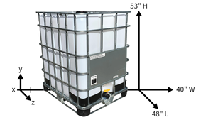 Réservoir d'eau en plastique PE carré de qualité alimentaire avec cage en acier, hermétique, 5000-100000L, équipement de stockage de produits chimiques - Product Image 5