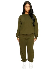 Survêtement femme 2025 nouveauté personnalisé multicolore surdimensionné coton Fitness femmes sweat personnalisé OEM - Product Image 2