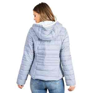 Veste rembourrée personnalisée pour femmes avec tissu matelassé doux au toucher et design confortable, chaud et respirant - Product Image 6